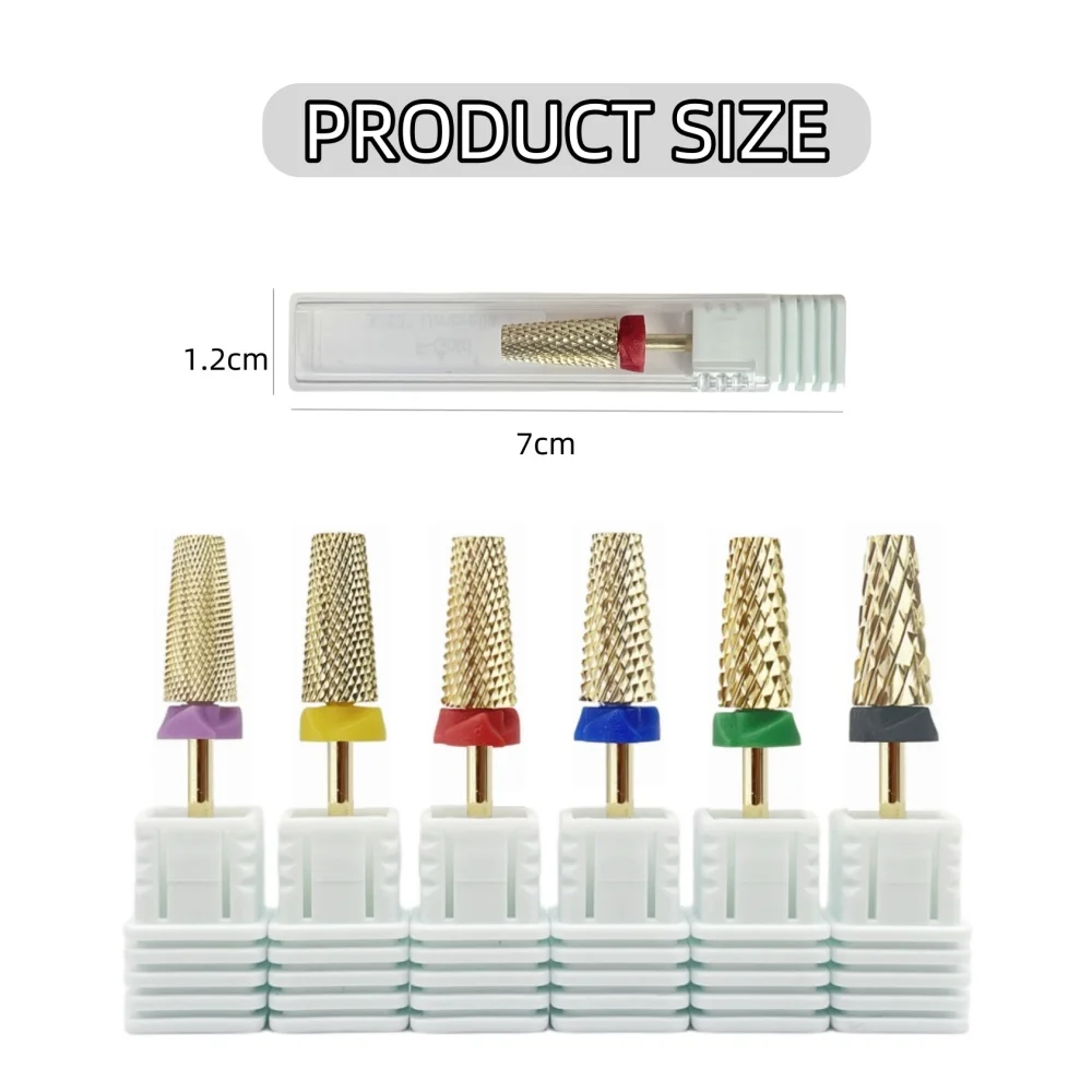 1 قطعة 4 في 1 مظلة كبيرة كربيد مسمار مثقاب الخشب قاطعة المطحنة المهنية مانيكير الكهربائية الروتاري التنغستن الأظافر أداة الملفات