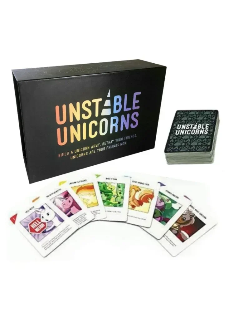 New Unstable Unicorns Board English Family Party Expansion Basic version Of Classic Board Games