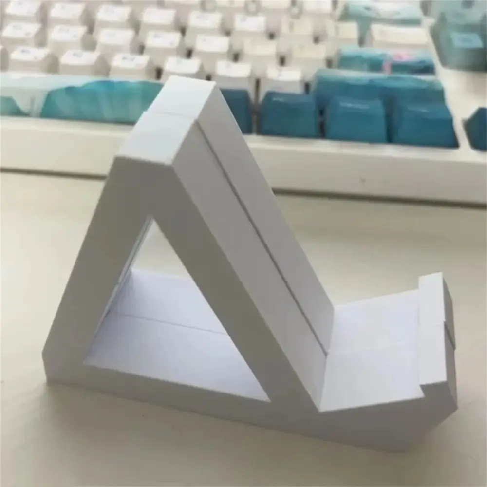 2Pcs Durable Plastic Keyboard Display Stand 3D Printing Anti-Slip Keyboard Holder Lightweight Keyboard Storage Rack