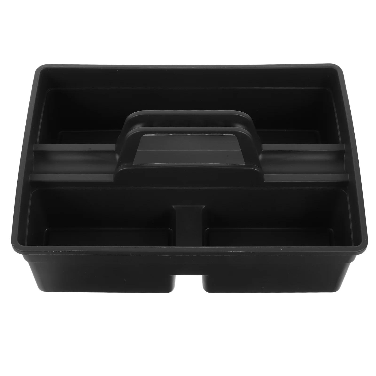 

1 Pc Storage Case 3-Compartment 3-Compartment with Handle PP Case PP Basket