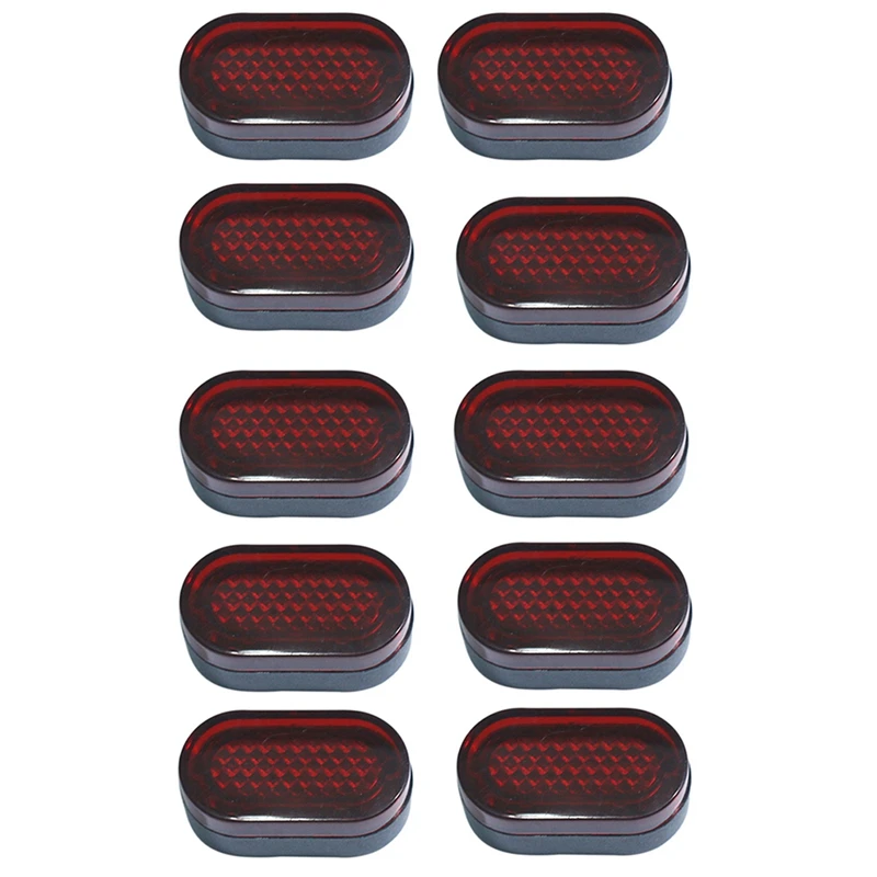 10X Electric Scooter Taillights LED Rear Fender Lampshade Brake Rear Lamp Shade For Xiaomi Mijiam365 Scooter Skateboard