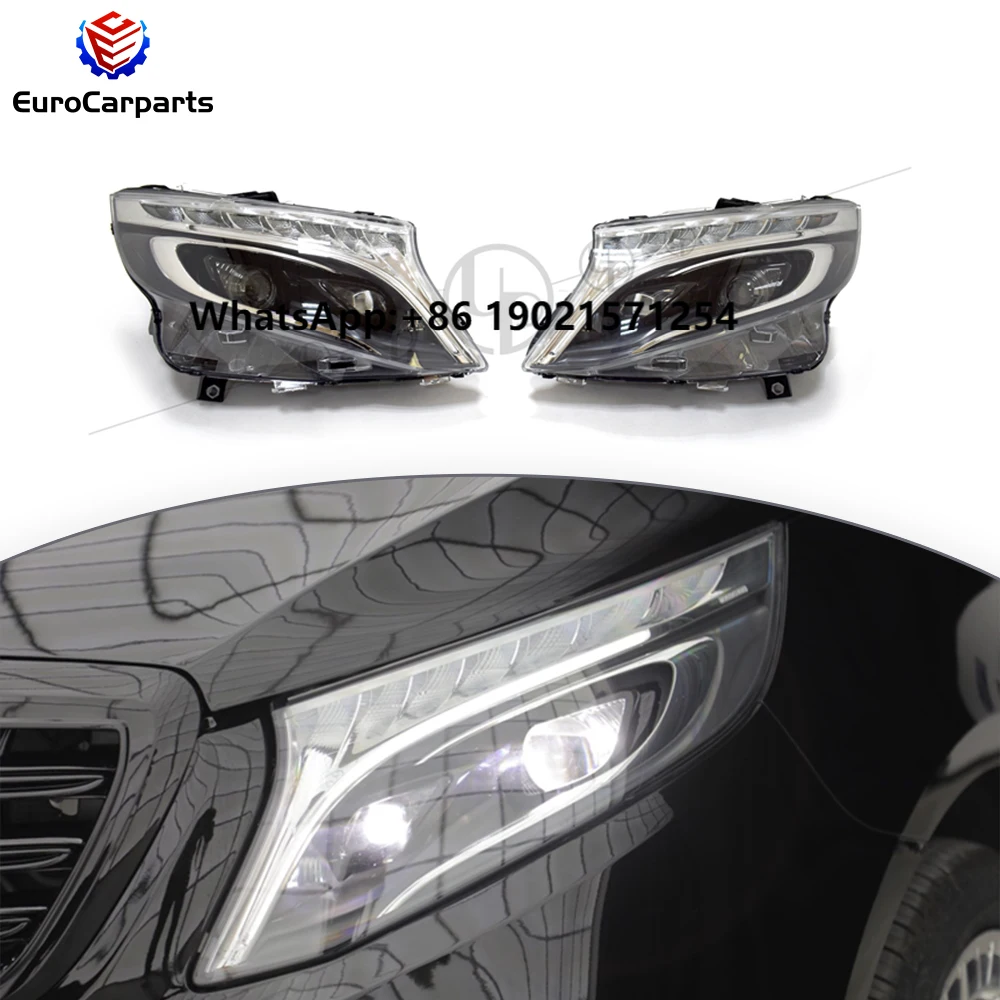 

Head Lamp for V-Class W447 V250 V260 Vito Upgrade Led 2014-2020 Year Led Head Light Car Accessories Auto Tuning Parts