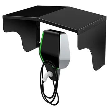 תיבת קיר טעינת ערימת גשם עמיד רוח כיסוי לערימה רכוב על קיר ערכת מגן ערימה ישים על רוב הטעינה הסטנדרטית