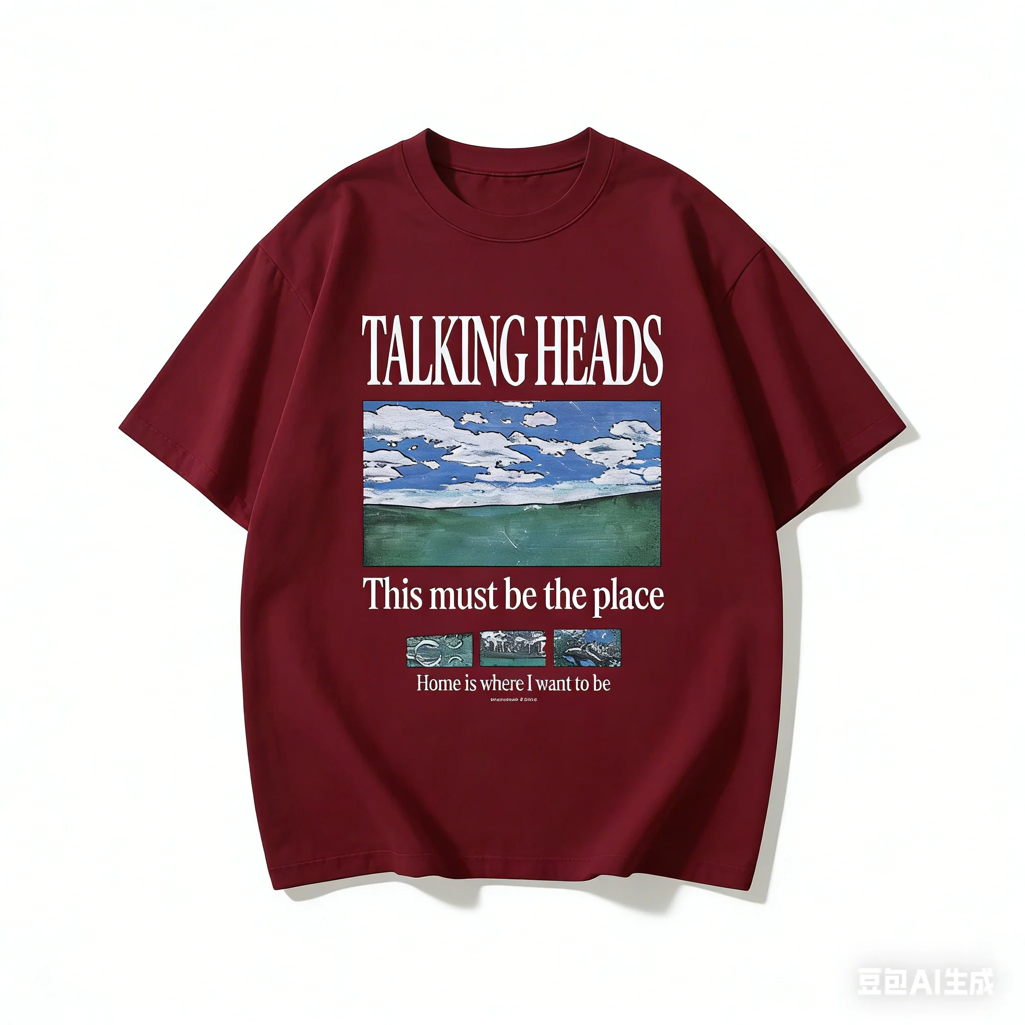 Talking Heads Graphic T-Shirt  - Summer Clothing Places 评论和价格