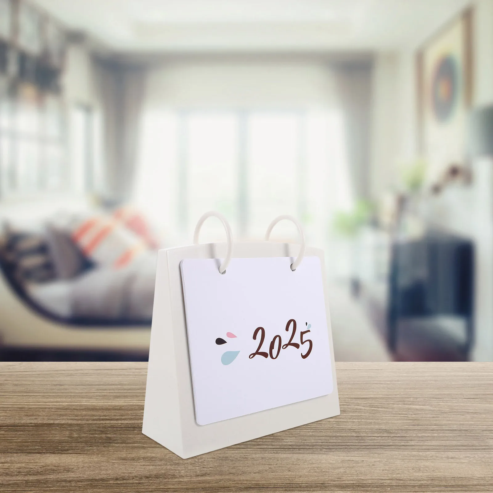 أجندة مكتبية /رزنامة مكتبية 2024-2025 يقف نمط انقلبت قاعدة مستقرة الشهرية سطح المكتب منضدية التقويم للمنزل مكتب عمل التقويمات #6