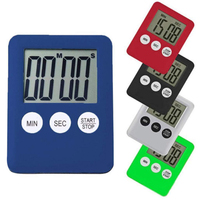 Ultra-thin Digital Kitchen Timer With Magnetic Rear LCD Display Can Display Minute Countdown Reminder  Accessorie