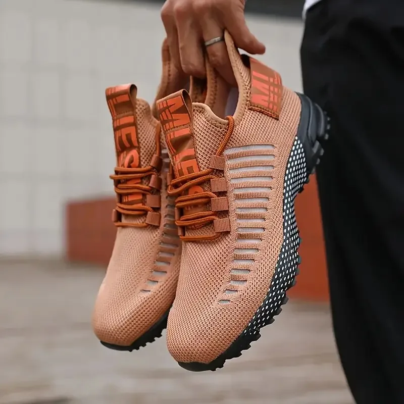Men Casual Sneakers Summer Breathable Sport Shoes Lightweight Outdoor Mesh Running Shoes Athletic Jogging Tenis Walking Shoes image 3