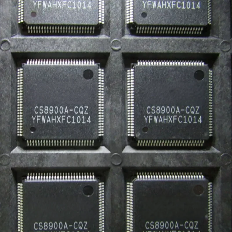 1PCS New Original CS8900A-CQZ CS8900A LQFP100 10BASE-T Ethernet MAC PHY Parallel Interface Network Controller IC