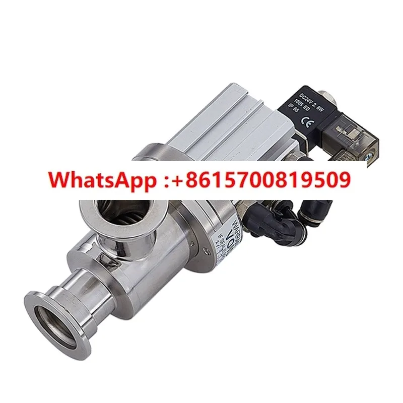 

High vacuum flapper valve, manual vacuum angle valve KF GDJ-16GDJ-25GDJ-40GDJ-50 stainless steel