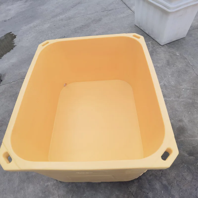 1000L fishery aquatic cold chain fresh-keeping soaking transportation storage ice bucket rotational molding special-shaped