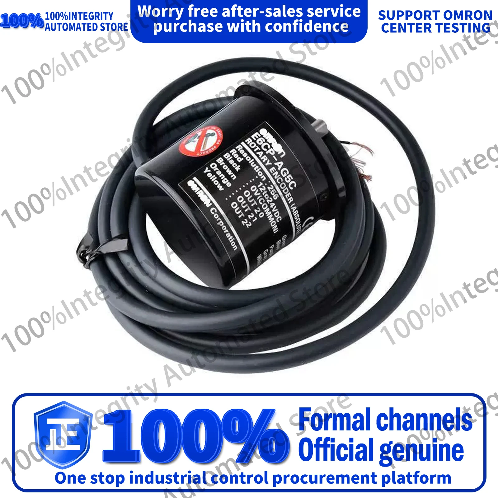 

100% brand new Optoelectronic rotary incremental encoder E6CP-AG5C E6CP-AG5C-C E6CP-AG3C 256PR 360PR 720PR 1024PR