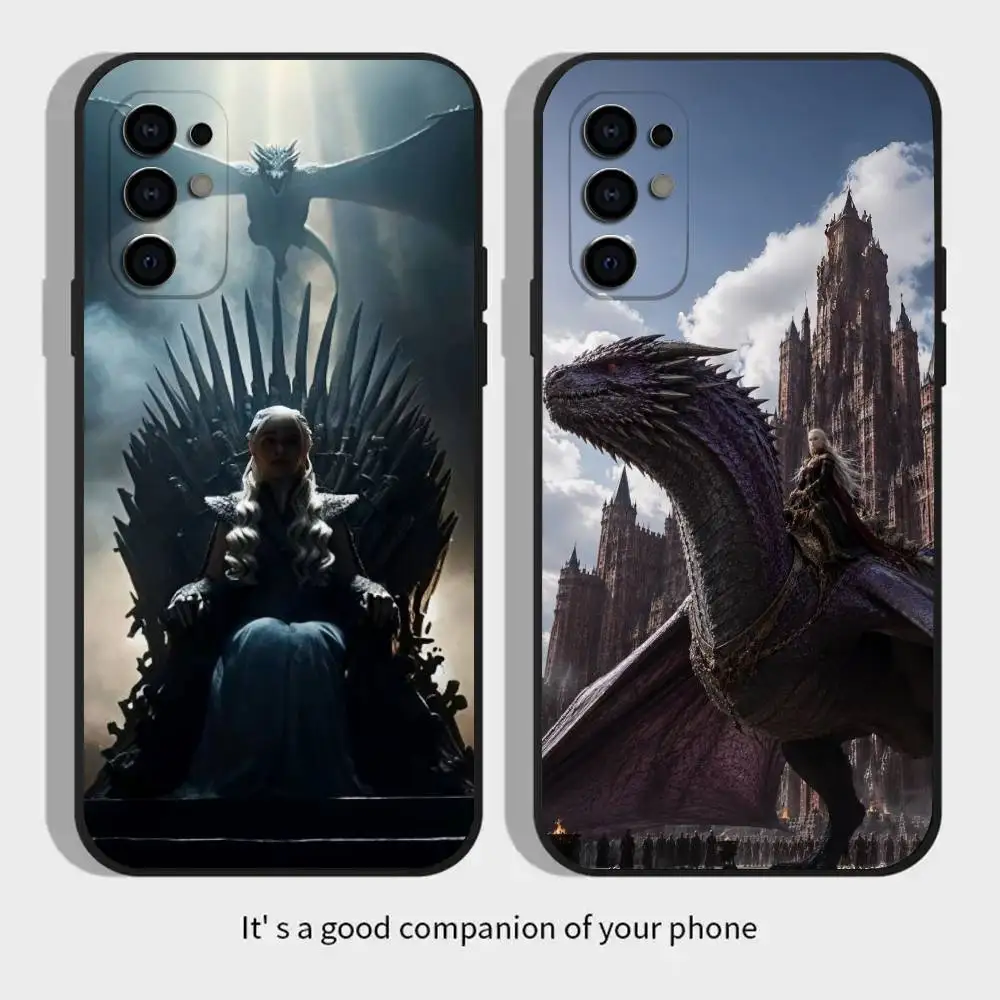 Drogon Protection Cover TPU Printed Phone Case For Samsung Galaxy S26/S25/24/23/22/30/21/10/9,Ultra,Plus