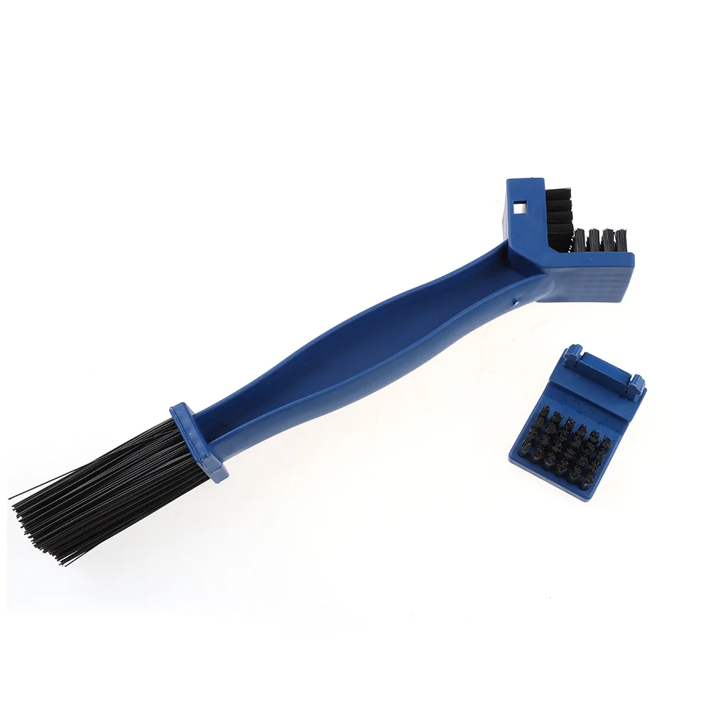 أداة محمولة فرشاة تنظيف سلسلة الدراجة سلسلة دراجات غسالة غسل الغسيل سلسلة عجلة تنظيف فرشاة للدراجات الجبلية على الطرق #4