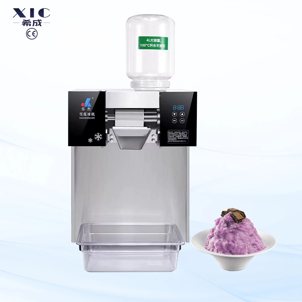 

Commercial Automatic Air Cooling Milk Snowflake Machine Small Stall Korean Juice Bingsu Ice Crusher Snow Machine