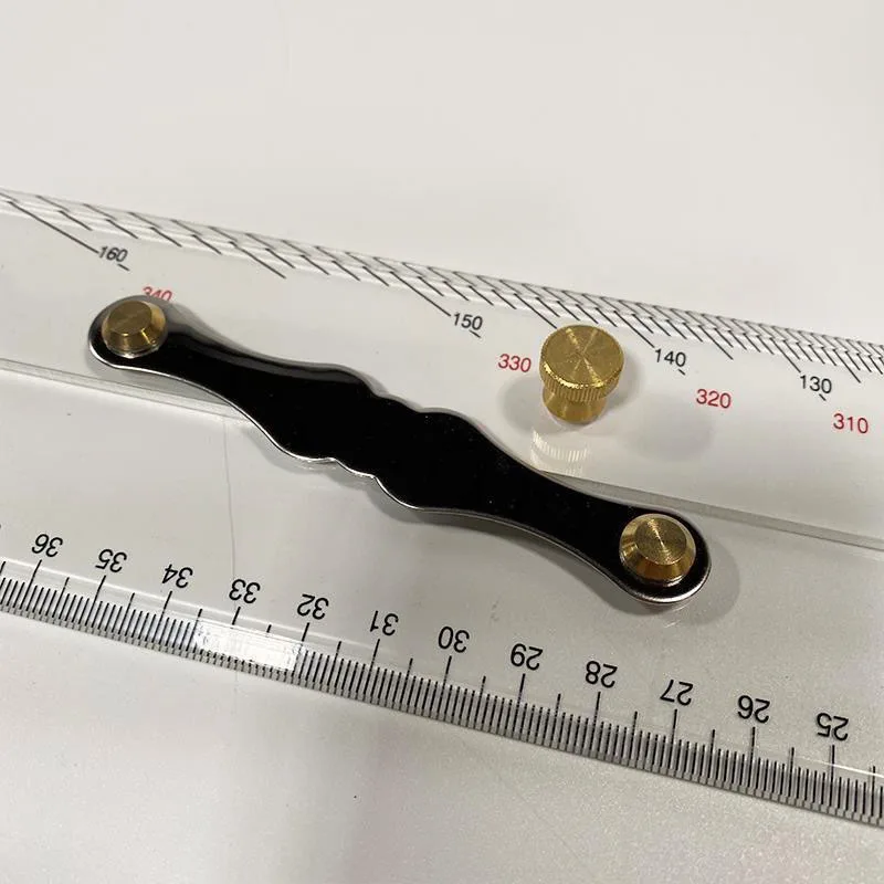 Transparent Nautical Navigation Parallel Ruler Chart Measurement Plotter Parallel Ruler High Precision Nautical Navigation