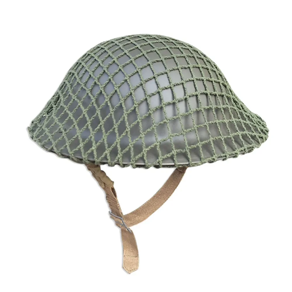 WW2 UK British Army MK2 Helmet Net Cover High-Quality CAMOUFLAGE NET Replica