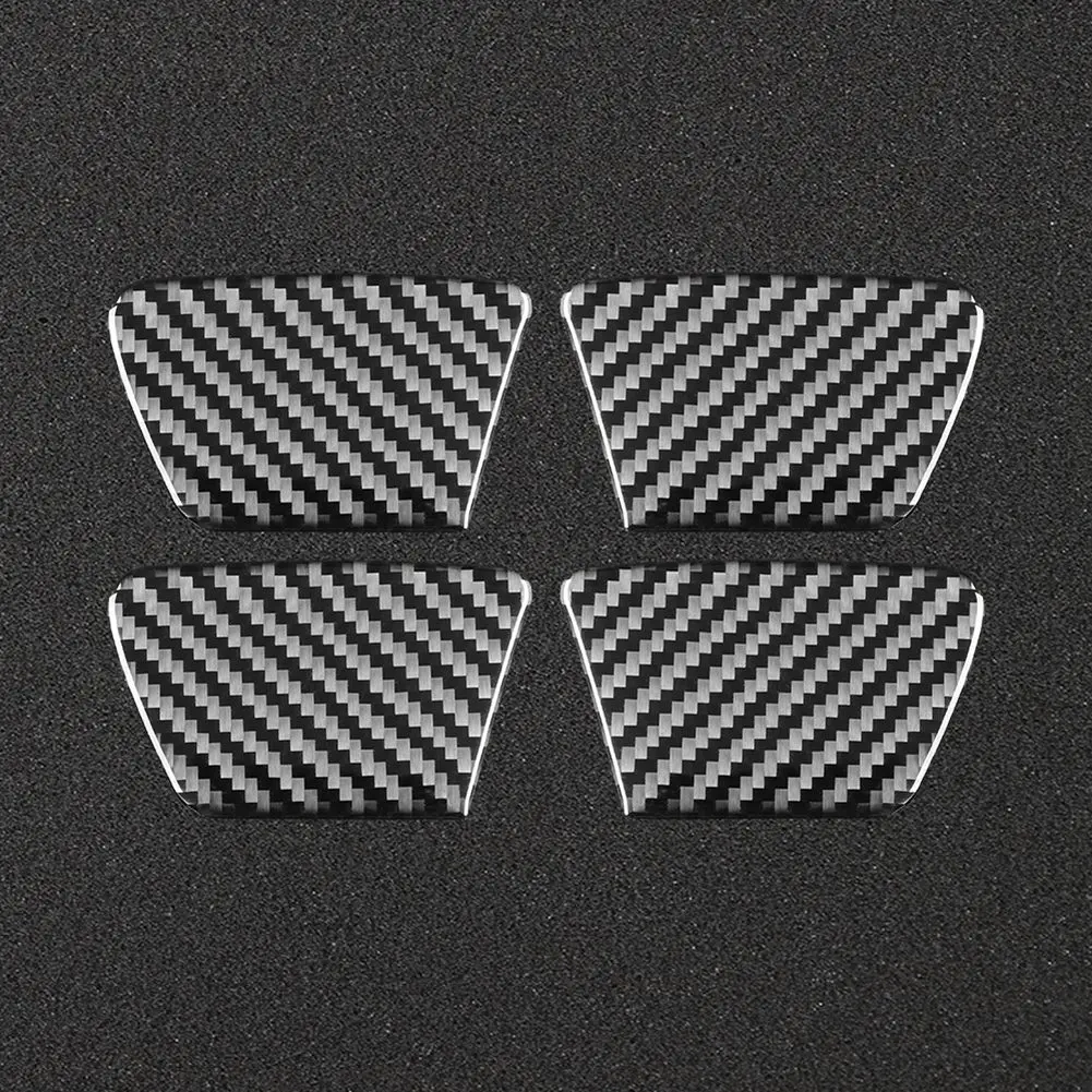 Carbon Fiber Inner Door Handle Bowl Trim Cover Sticker for Chevrolet Cruze 2009-2015 Interior Accessories