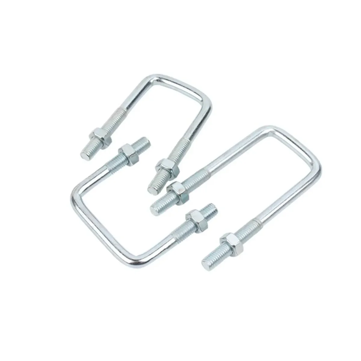 Ângulo direito galvanizado em forma de U Parafuso e Porca Set