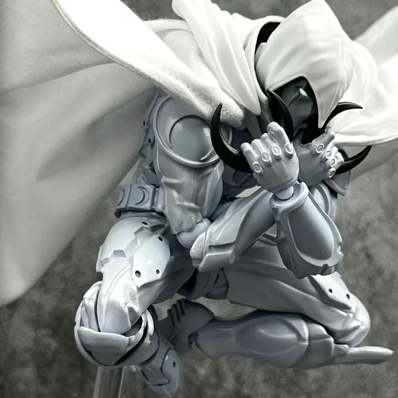 Kaiyodo Revoltech Yamaguchi No.178 عمل الشكل القمر فارس مجموعة المرآب عدة الميكانيكية فارس عمل الشكل جمع اللعب الهدايا #4