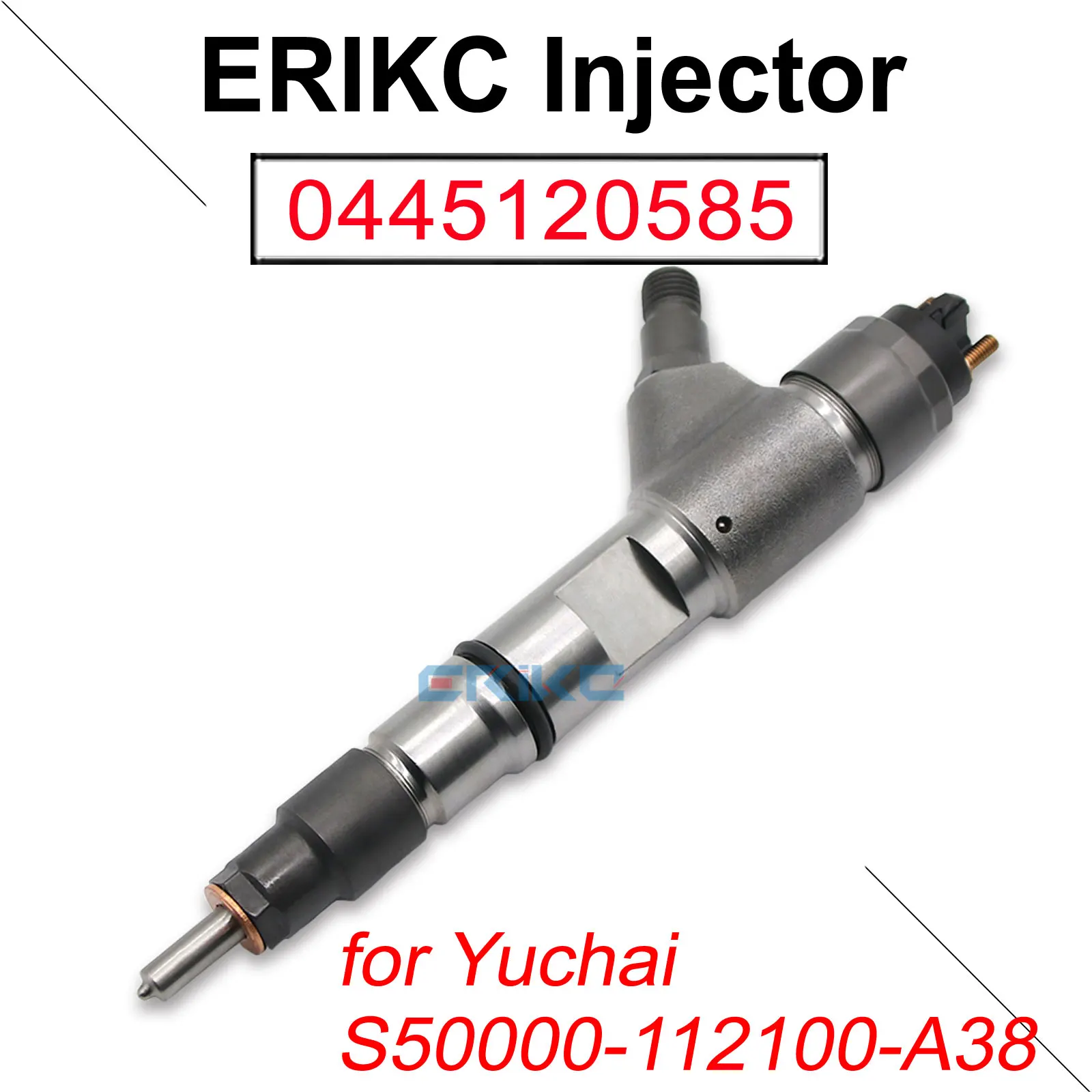 0445120585 Common Rail Injector Assy 0 445 120 585 Diesel Fuel Injection Nozzle 0445 120 585 Fit Yuchai S50000-112100-A38