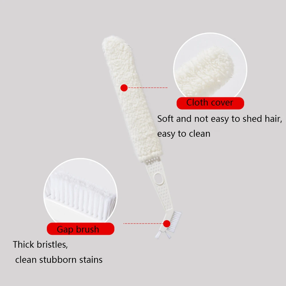 Mini Handheld Blinds Cleaning Brush, Dust Remover for Air Conditioning, Home Gadgets, Car Vents, Fan, Handheld 