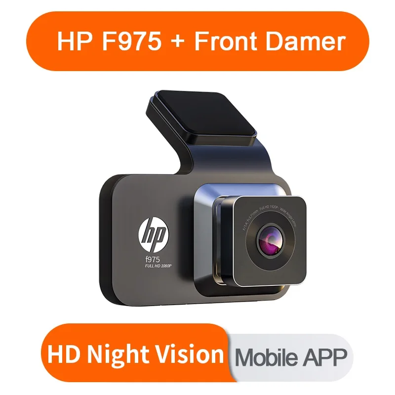 HP F975 1080P dash cam Auto Recorder HD Nachtzicht Auto camera WiFi Auto Loop Video Parking Monitor dash am auto DVR Video