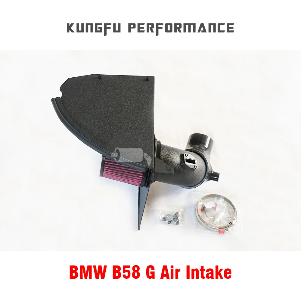 KUNGFU PERFORMANCE Aluminum Cold Air Intake For B M W B58 M140i M240i B58 Engine G series 2019+ Air Filter Induction Kit