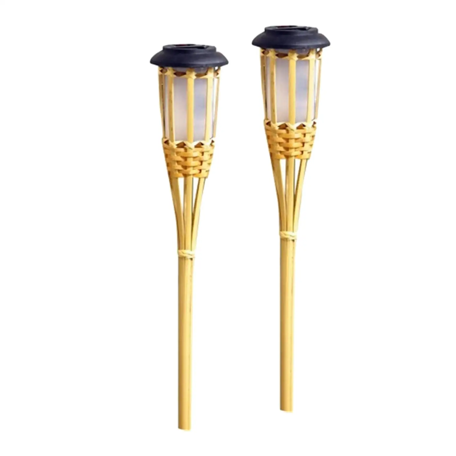 

Искусственный огонь, мерцающий, на солнечной батарее, для дома, на улице, Рождество, 2 шт.