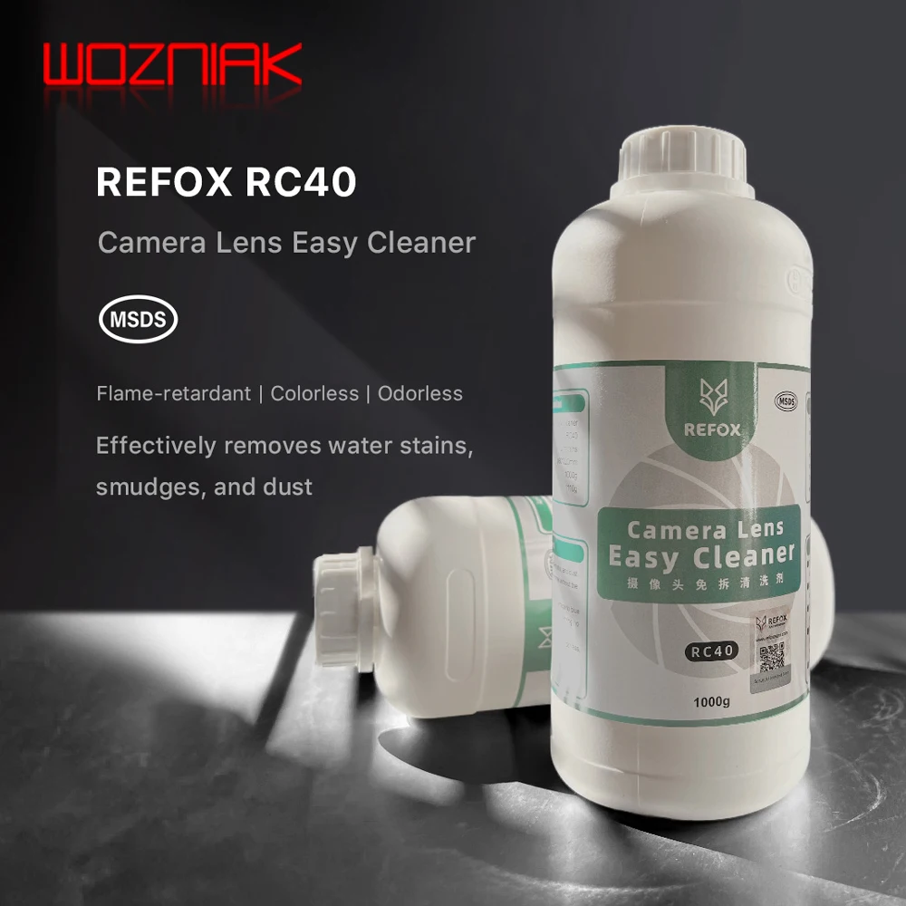 REFOX RC40 Camera no Disassembly Cleaning Black Spot Removal Watermark for iPhone Camera Mobile Phone Repair Special Cleaning