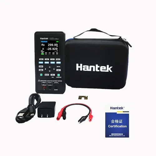 Hantek 1832C /1833C ポータブルデジタルブリッジ LCR インダクタンス容量抵抗テスター Hantek デジタルハンドヘルド LCR メーター