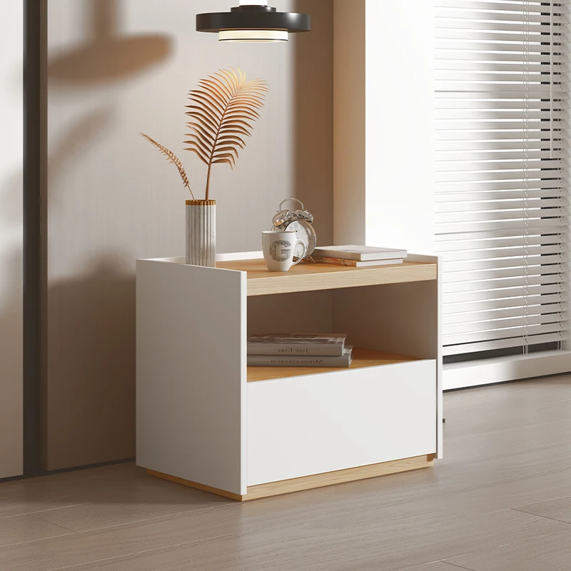 

Bedside Tables Bedroom Nightstands Furniture Modern Simple Solid Wood Mesa Noche Dormitorio Simple Solid Wood Bedroom Furniture