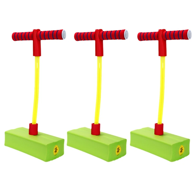 

X18A-Children's Jumping Pole Toy Indoor & Outdoor Sports Game Balance Training Foam Spring Jumping Machine Holiday Gift