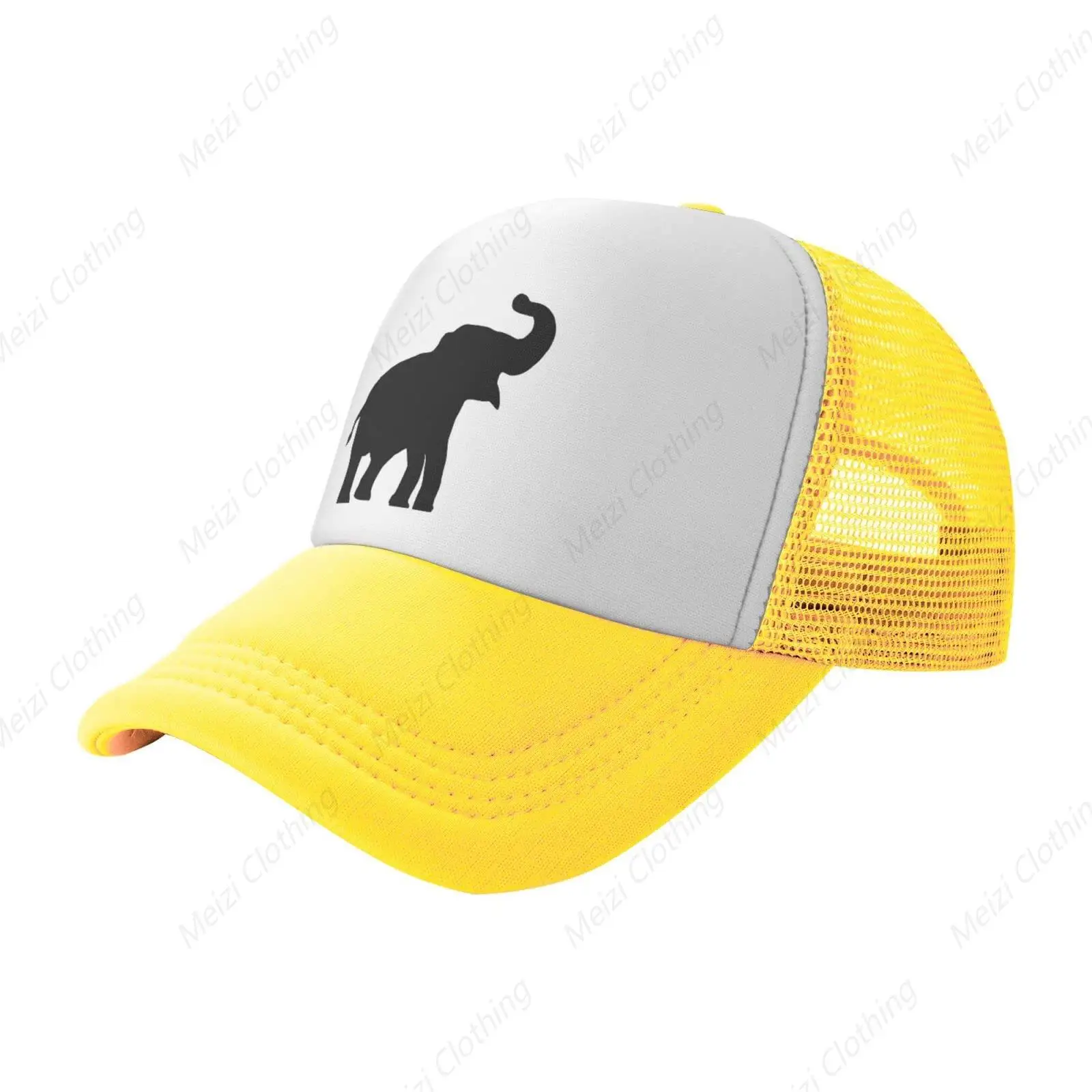 Men's and women's outdoor styles Elephant Hat Animal Mesh Cap  Animal Adjustable Trucker Hat Baseball Cap