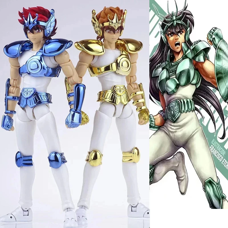 MMD Saint Seiya Myth Cloth Pegasus Dragon Shiryu комикс версия бронзовая фотофигурка модели 