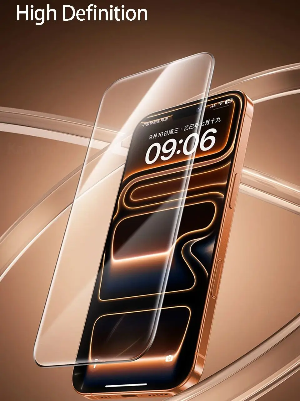 3-5 szt. szkła hartowanego do iPhone 17 16 15 14 13 12 11 18 Pro Max Plus z powłoką oleofobową, folia ochronna na ekran. — 2