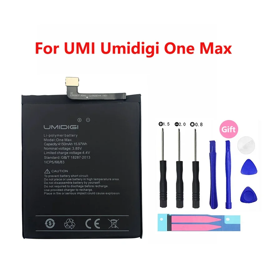 For UMI Umidigi Battery A1 A3 A5 One S2 F1 Play F2 S3 Super Touch Z Z2 Pro Max Lite Phone High Quality Replacement Batteria