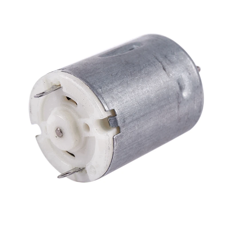 Hot 8000RPM 9V 68MA High Torque Magnetic Cylindrical Mini DC Motor Silver & RS380 DC 1.5-18V 30000RPM Micro-Motor