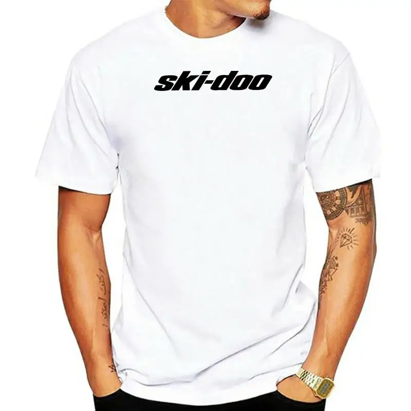 Ski-Doo Snowmobile T-Shirt  Summer Fashion Teen Male Short Sleeve Pattern O-Neck Hipster T-Shirt T Shirt Custom