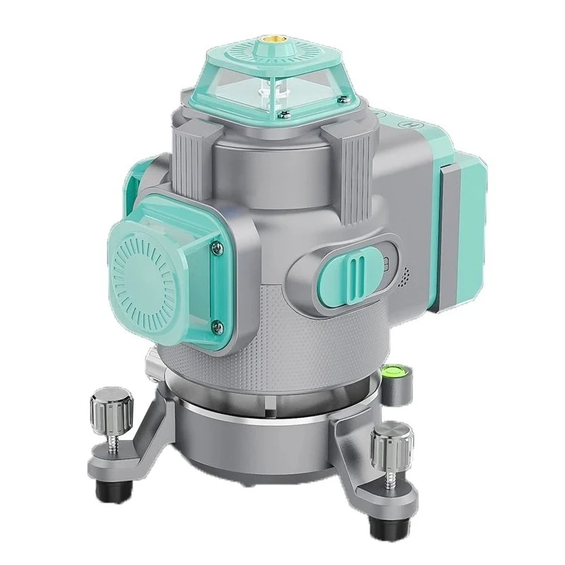 360° Laser Level with Tripod Self Leveling Cross Line Laser Green Horizontal Line for Construction Floor Tile