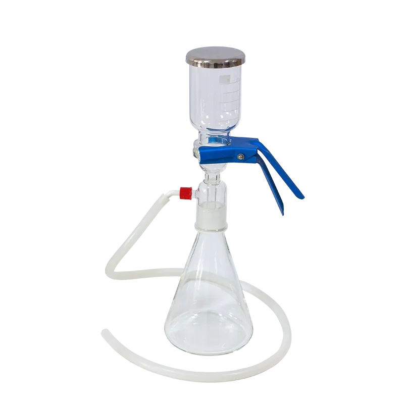 

One branch filter holder manifolds vacuum funnel filtration apparatus for lab use with vacuum pump