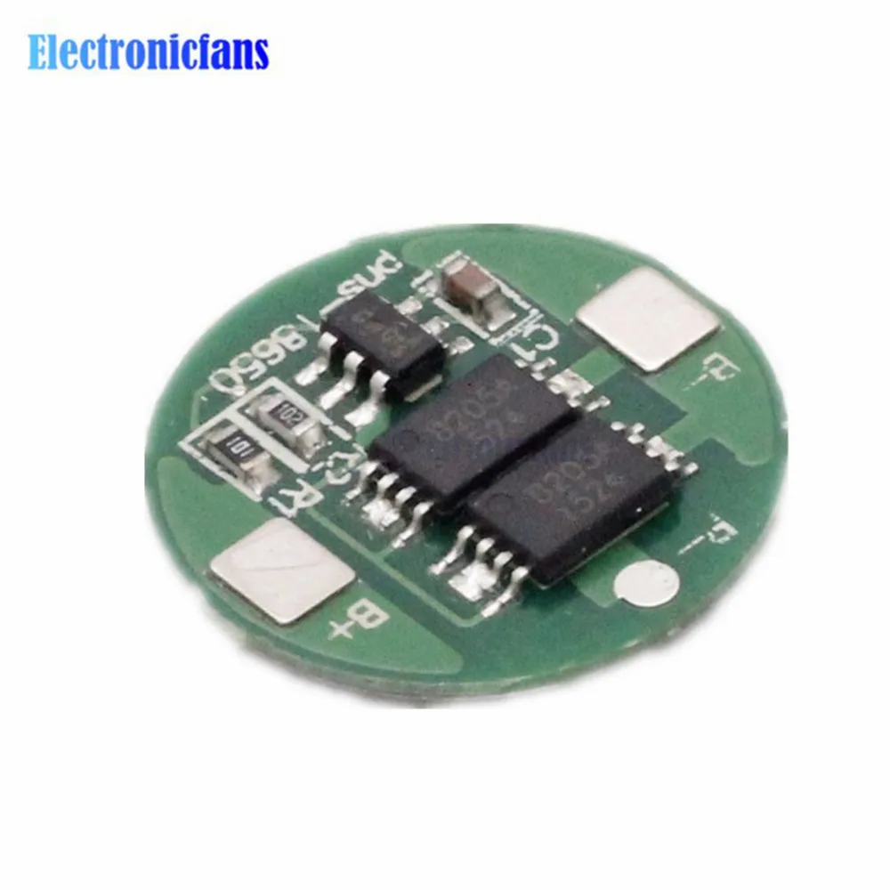 5pcs Dual MOS Battery Protection Board 18650 Lithium Battery Charging Protect Module Overcharge Overcurrent Protection