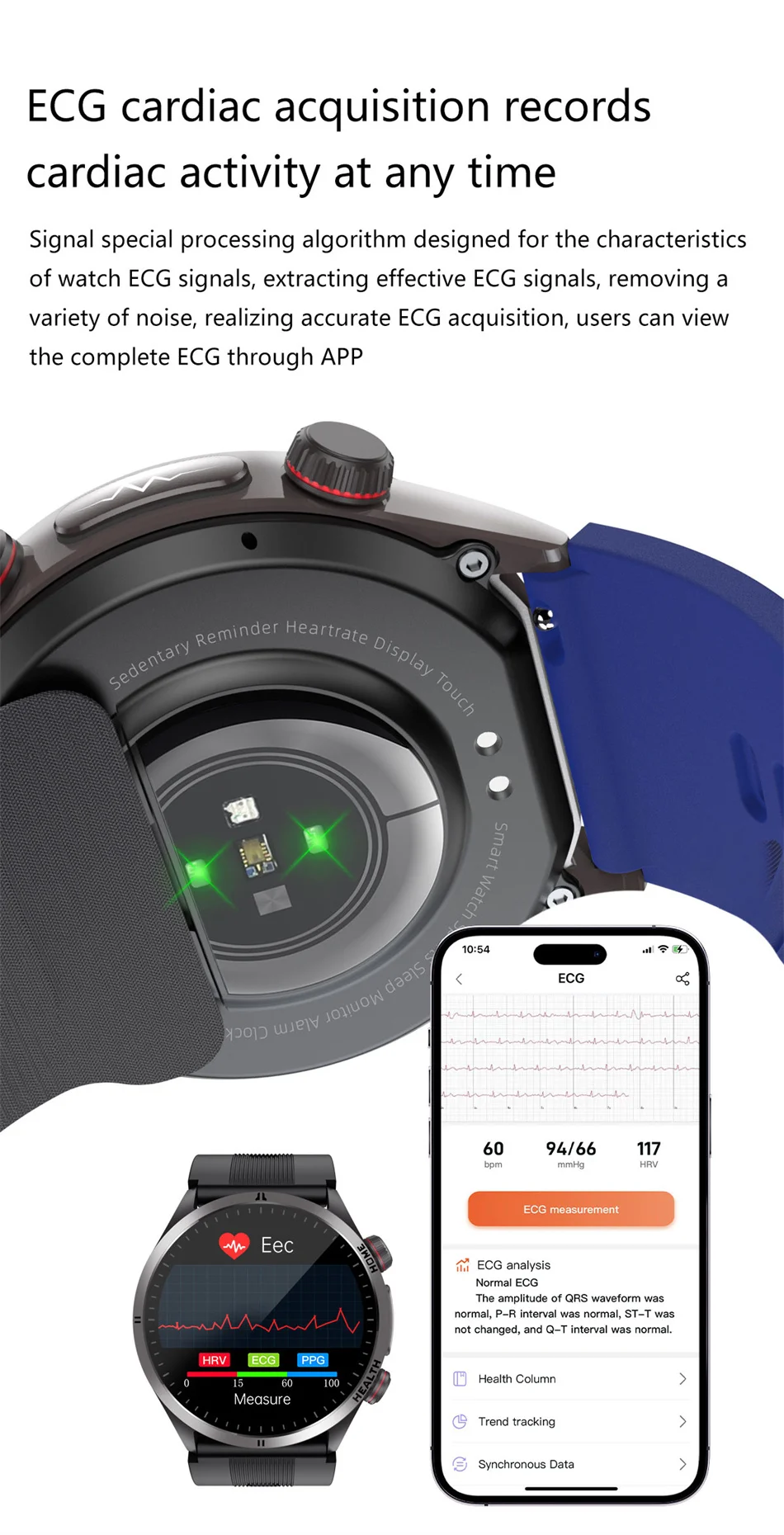 

2025Air Pump Airbag ECG Blood Pressure Smartwatches Men Lipid Uric Acid AI Diagnosis NFC Health Sport Smart Watch Women Men gift