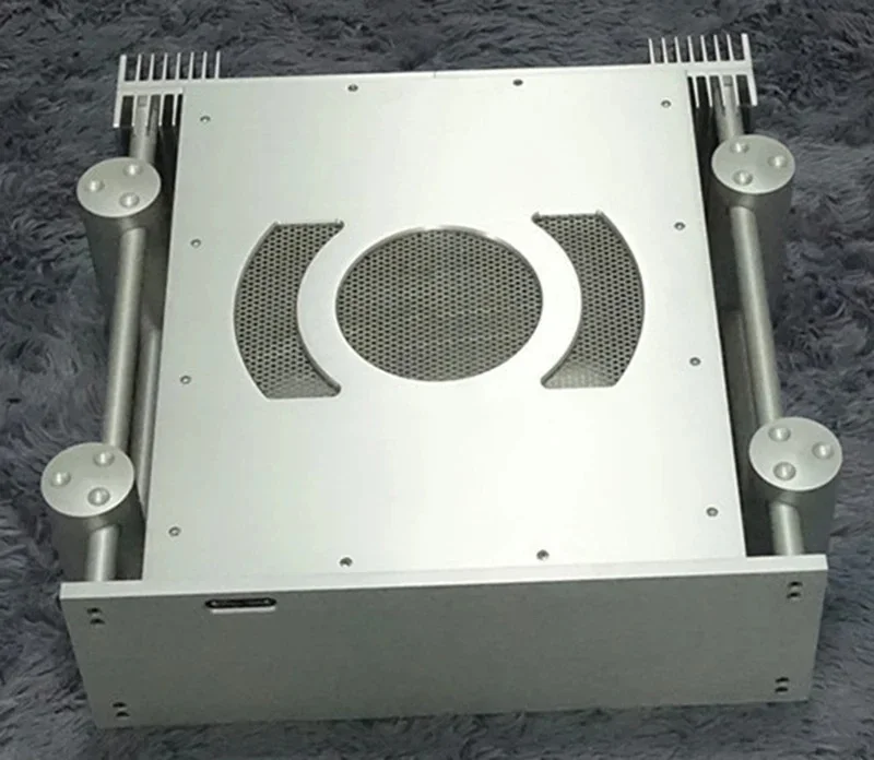 BZ5218 Aluminum enclosure Preamp chassis Power amplifier case/box size 519*173*500mm