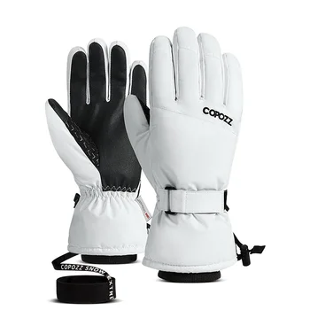 COPOZZ Men Women Ski Gloves Ultralight Waterproof Winter Warm Gloves Snowboard Gloves Moto