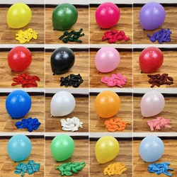 50pcs Matte Balloon 5/10/12inch Multi Color Green Pink Thickened Latex Balloons Birthday Party Decoration Wedding Baby Shower
