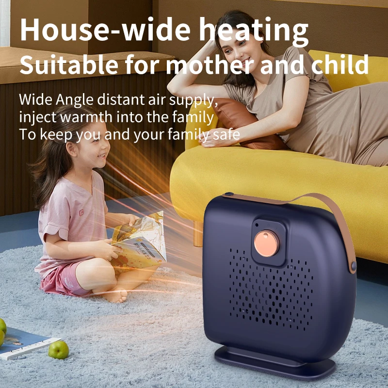 

Electric Heater 1500W Portable Electric Heater PTC Rapid Heating Automatic Constant Temperature for Office Home Bathroom
