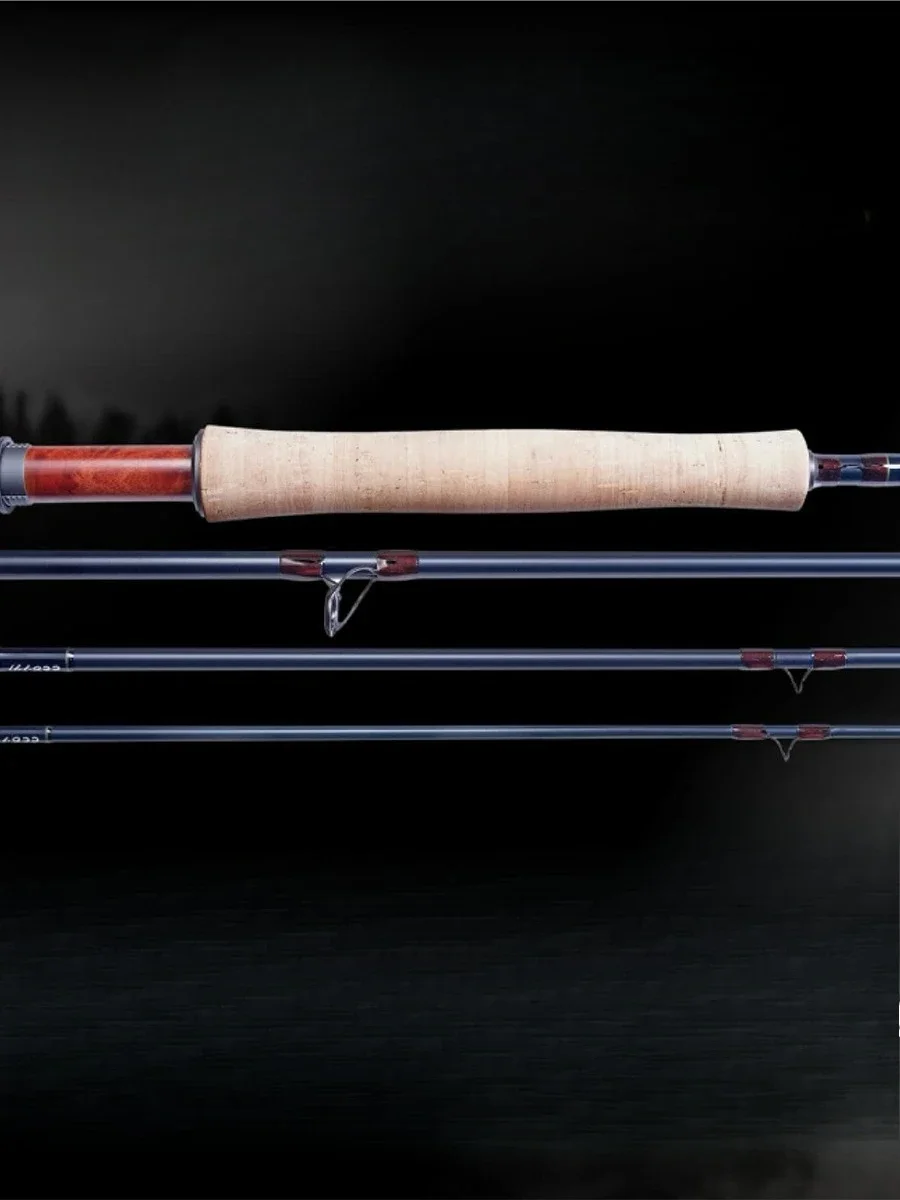 Classic Fly Fishing Rod Pan Fresh Water Ultra Light Fast Tuning 4 Section Trout Stream