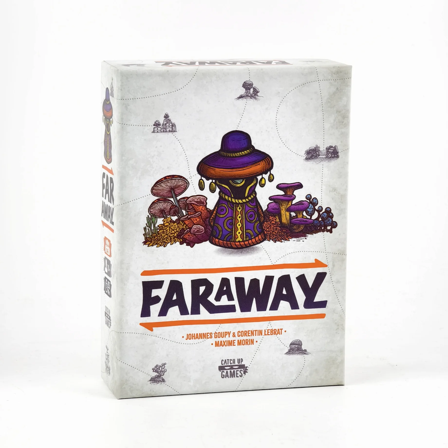 Faraway Board Game 2-6 Players Light Strategy Party Game Fun Board Game for Friends Strategy Card Game