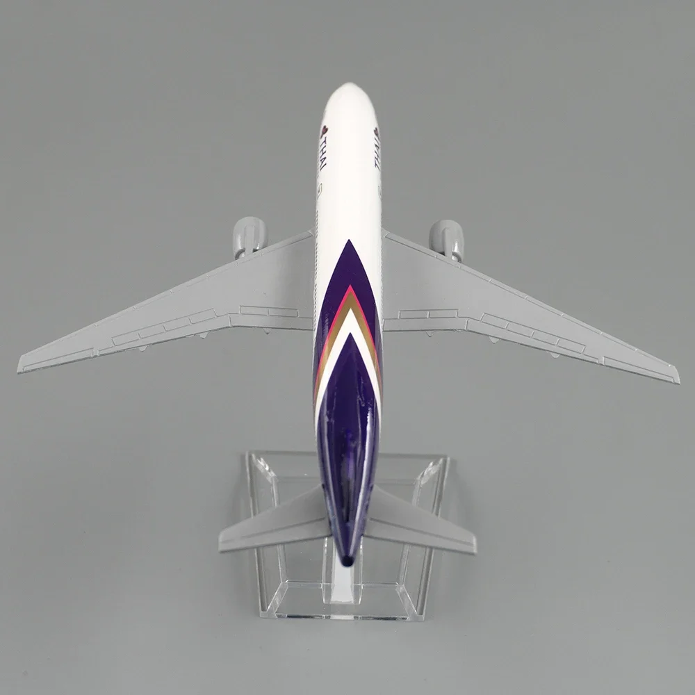 1/400 مقياس الطائرات بوينغ 777 التايلاندية 16 سنتيمتر سبيكة طائرة تايلاند B777 لعبة مجسمة الأطفال هدية لجمع