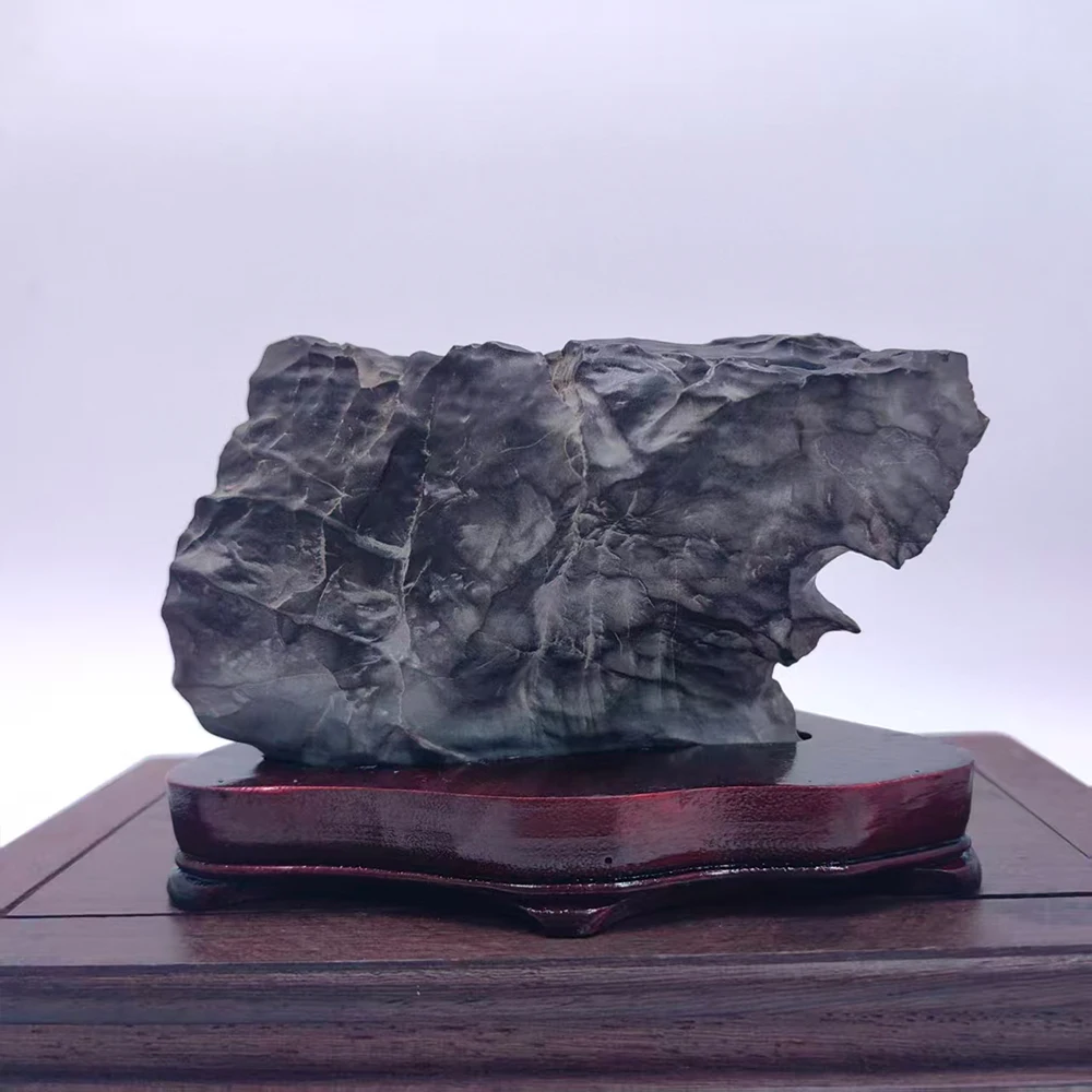 Natural Stone Reiki Landscape Healing Meditation Rough Crystal Decorative Pebble for Room Decoration Men's Gift